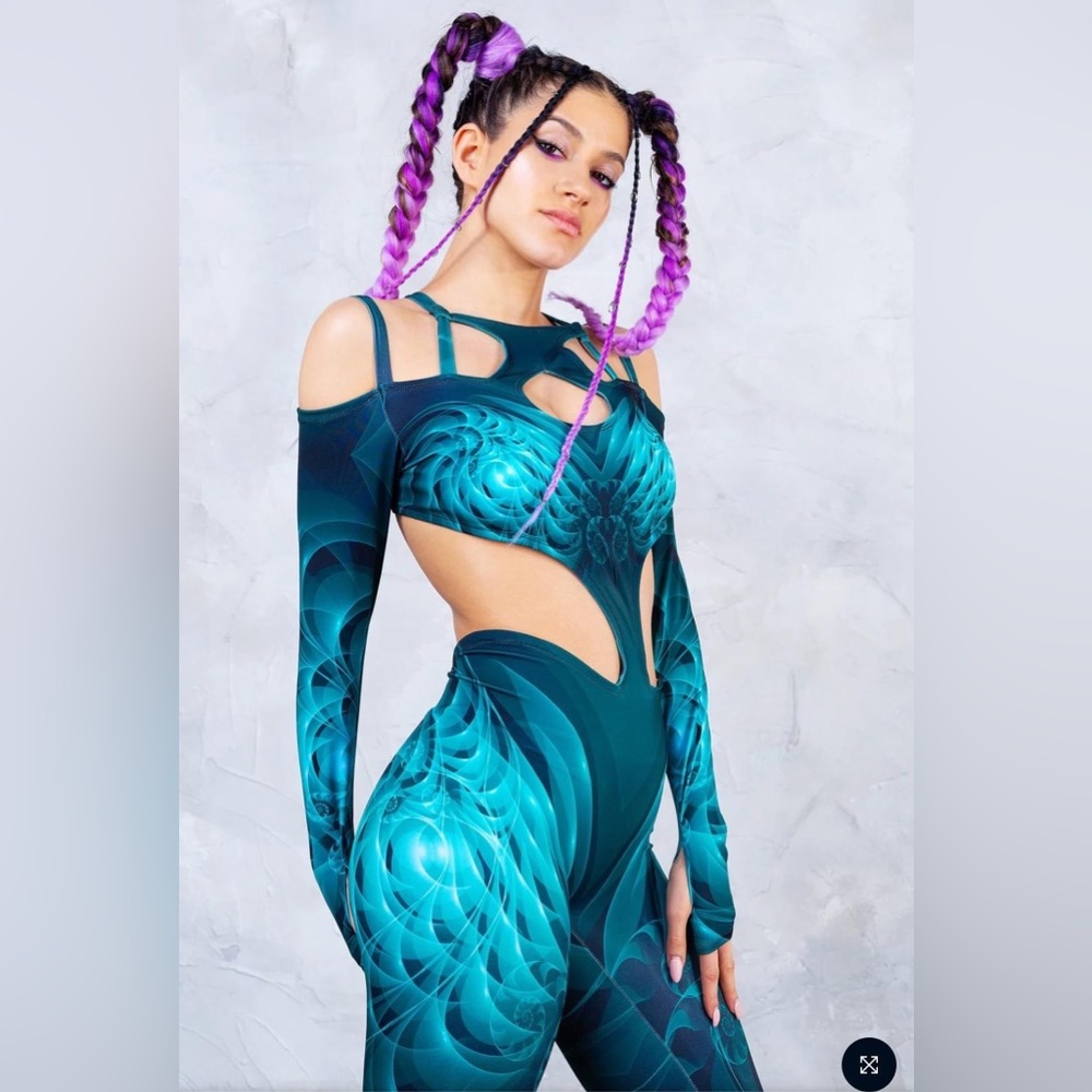 BRAND NEW WITH TAGS BADINKA Anti Matter Full bodysuit